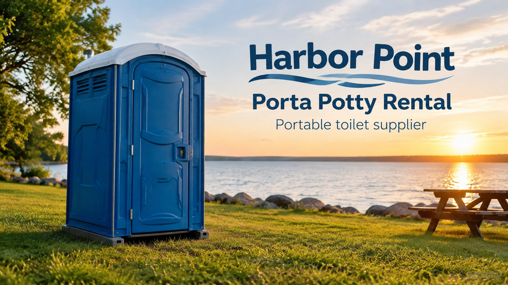 Portable toilet rental equipment